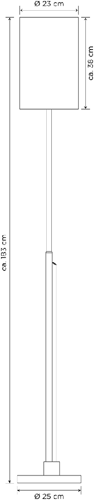  LED Deckenfluter ST43, B-Ware