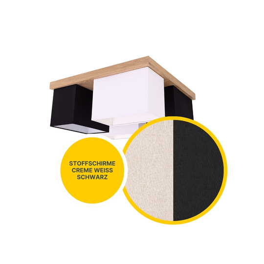 Holz Deckenleuchte Paloma D129 B-Ware Holz Deckenleuchte Paloma D129 B-Ware