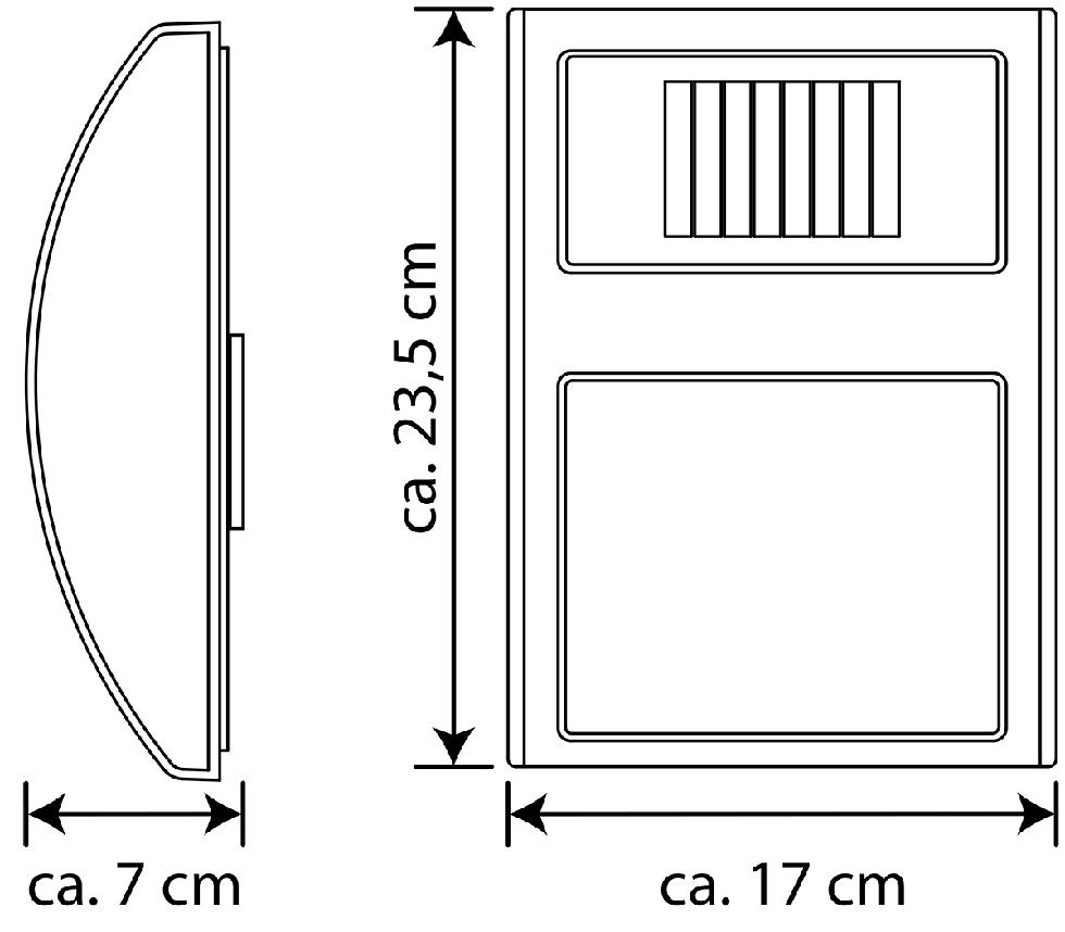 Solar Hausnummer SH08 B-Ware