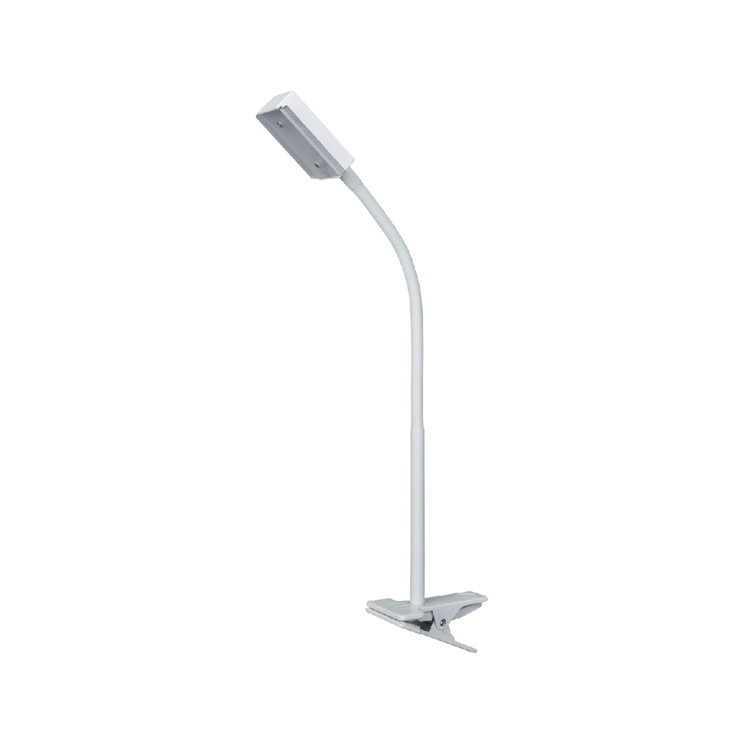 LED Klemmleuchte T163 weiß Lampe, Drinnen,
