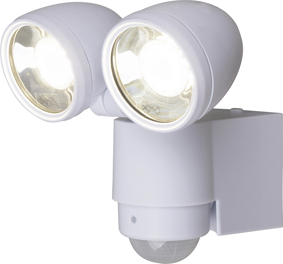 LED Strahler 127-1 mit Bewegungsmelder 4.000 K, weiß