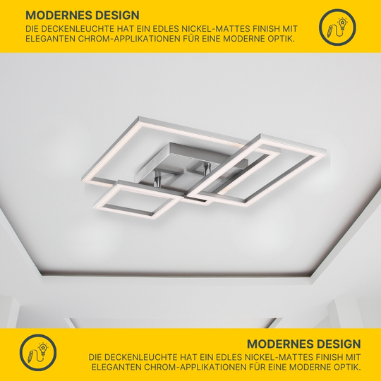 LED Deckenleuchte D132 geometrische Formen LED Deckenleuchte D132 geometrische Formen