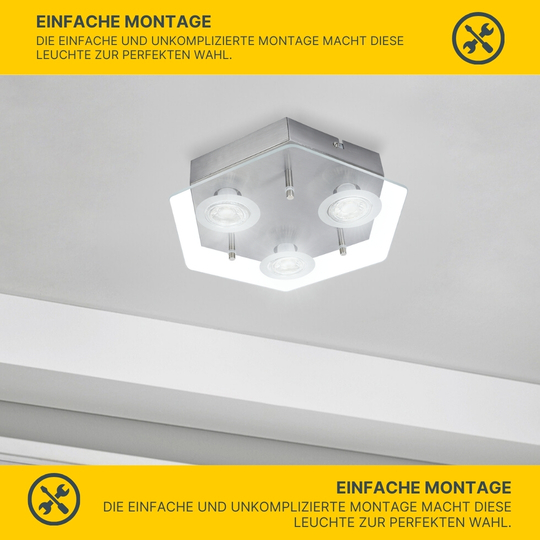 Deckenleuchte D91 sechseckig Deckenleuchte D91 sechseckig