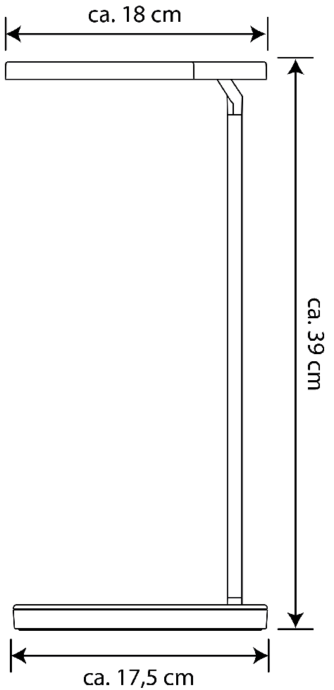 LED-Schreibtischleuchte T123 B-Ware LED-Schreibtischleuchte T123 B-Ware