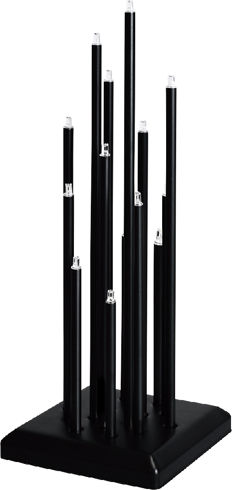 MeLiTec LED Weihnachtsbeleuchtung XMAS SL48-2 16 Leuchten, schwarz-matt MeLiTec LED Weihnachtsbeleuchtung XMAS SL48-2 16 Leuchten, schwarz-matt