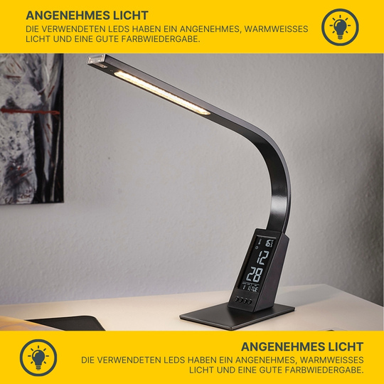 LED Schreibtischleuchte T153 anthrazit LED Schreibtischleuchte T153 anthrazit