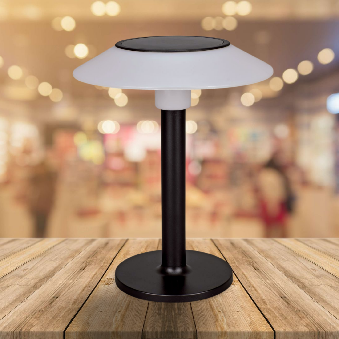 MeLiTec Solar Tischleuchte SO47 USB-C schwarz weiß B-Ware MeLiTec Solar Tischleuchte SO47 USB-C schwarz weiß B-Ware
