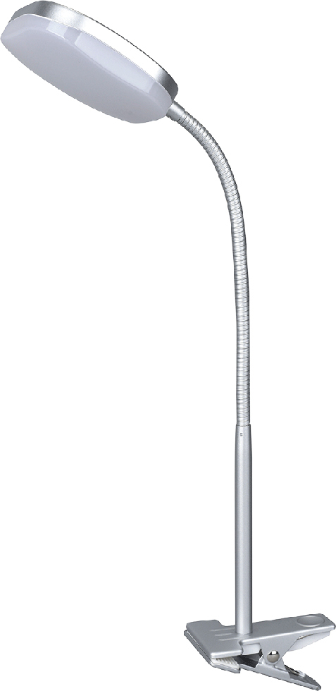 LED Klemmleuchte T162 chrom-matt LED Klemmleuchte T162 chrom-matt
