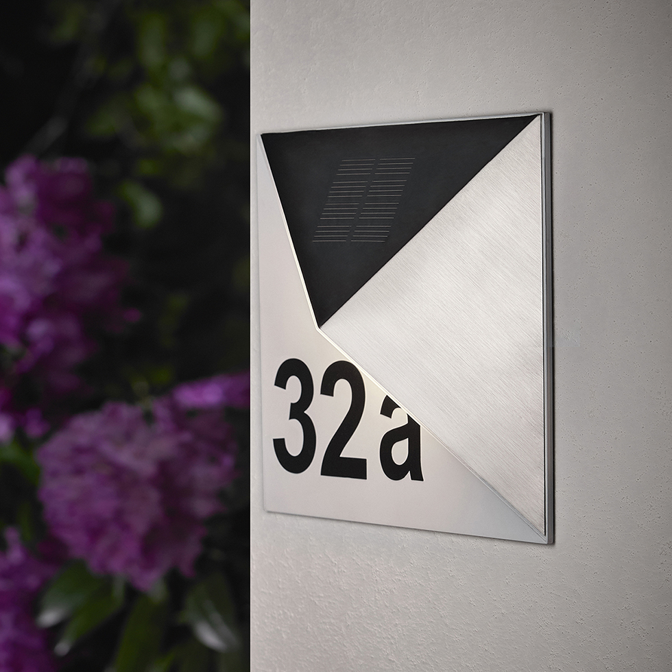 Solar-Hausnummer SH07 B-Ware Solar-Hausnummer SH07 B-Ware