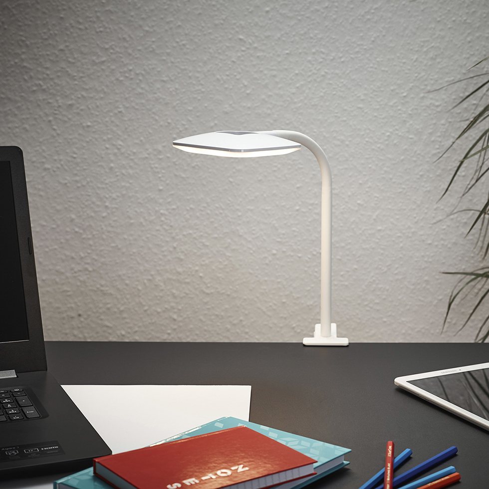 LED Klemmleuchte T160 weiß LED Klemmleuchte T160 weiß