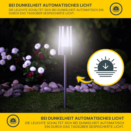 MeLiTec Solar Gartenfackel SO28-1 Edelstahl Anthrazit MeLiTec Solar Gartenfackel SO28-1 Edelstahl Anthrazit