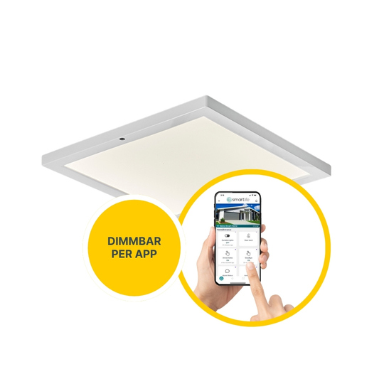 LED SmartHome Deckenleuchte per Fernbedienung und App steuerbar LED SmartHome Deckenleuchte per Fernbedienung und App steuerbar
