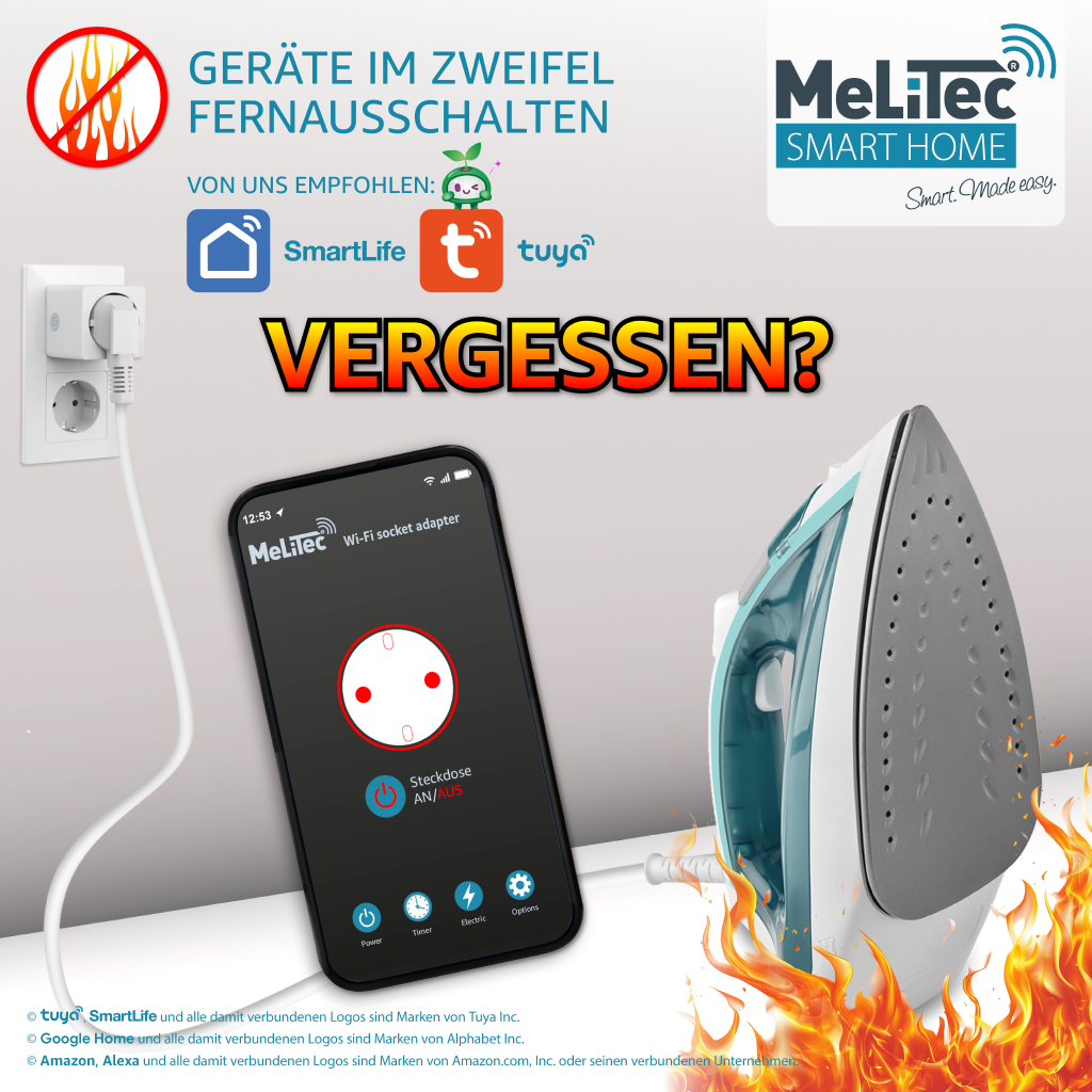 MeLiTec Smart W-Lan Steckdosenadapter "SMART-PFW04-G", weiß, 4er Set MeLiTec Smart W-Lan Steckdosenadapter "SMART-PFW04-G", weiß, 4er Set