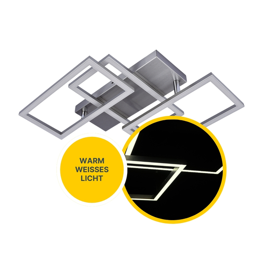 LED Deckenleuchte D120-1 rechteckige Rahmen LED Deckenleuchte D120-1 rechteckige Rahmen