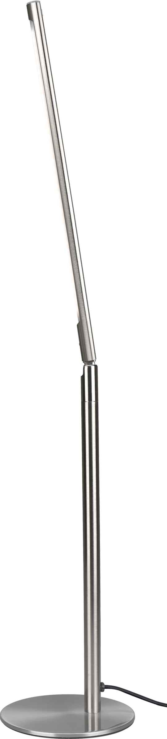 LED-Schreibtischlampe - nickel-matt, dimmbar, 3 Lichtfarben, Memory-Funktion, T186 Elektrisches Gerät, Mikrophon, Lampe, Tischlampe, Lampenschirm,