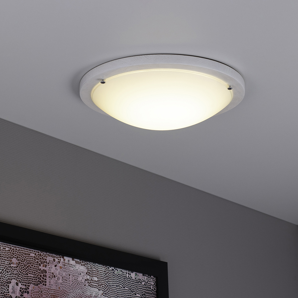 LED-Holz-Deckenleuchte D95 B-Ware LED-Holz-Deckenleuchte D95 B-Ware