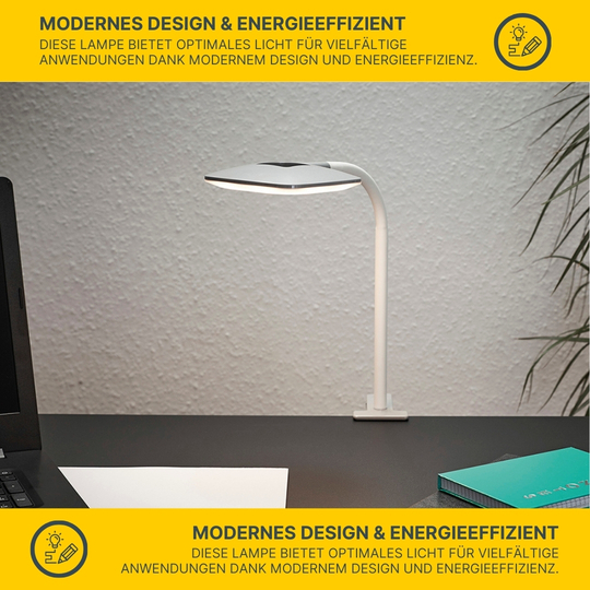 LED Klemmleuchte T160-1 grau LED Klemmleuchte T160-1 grau