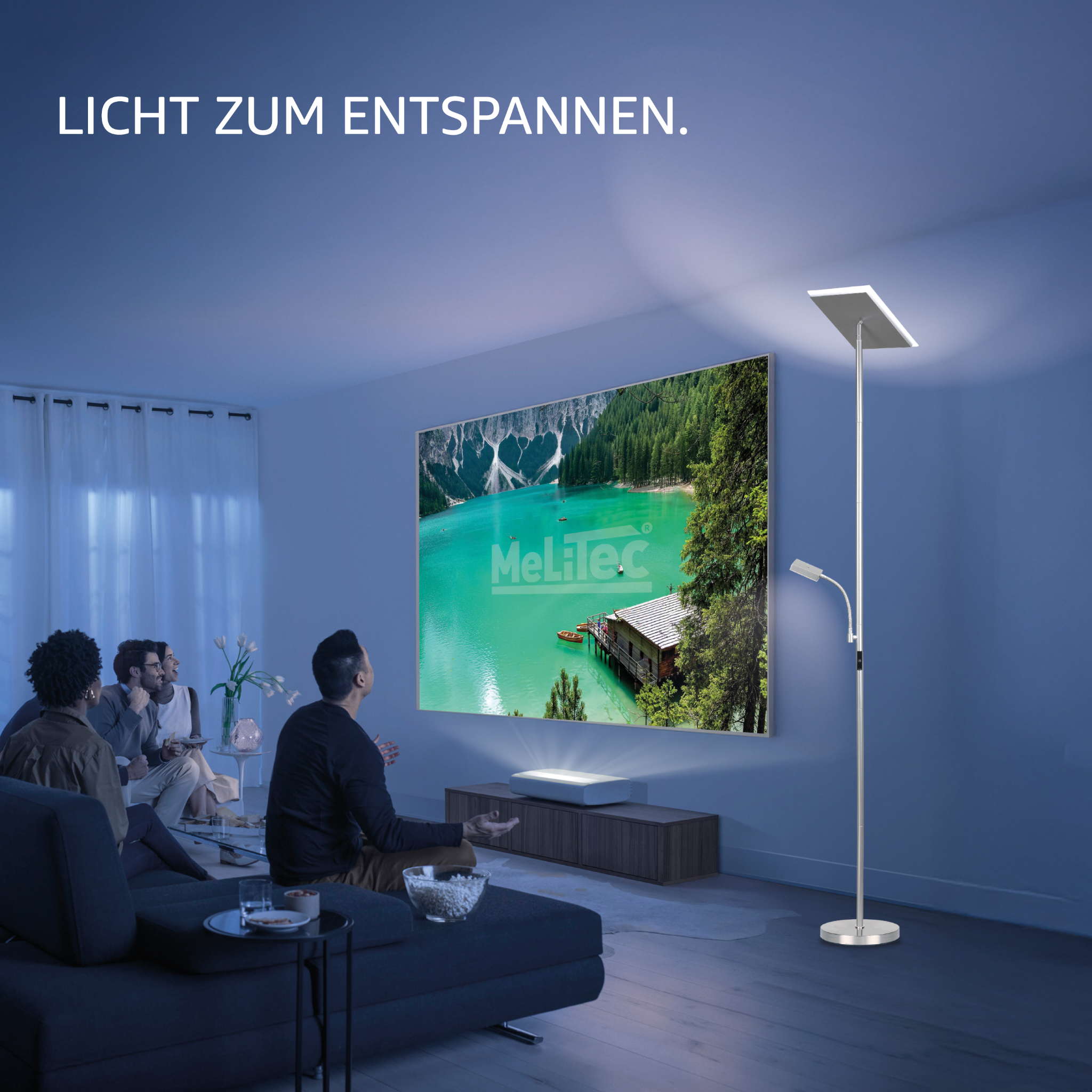 Wohnzimmer, Lampe, Couch, Mann, Person, 