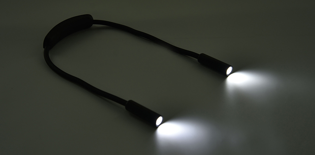 Melitec Leselampe - USB-Leuchte zum Umhängen