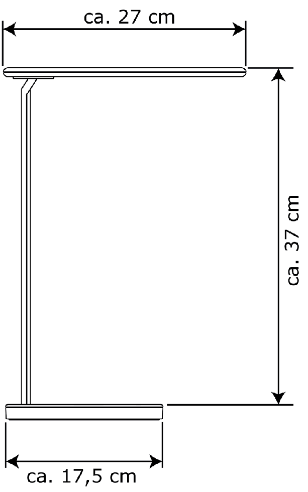 LED-Schreibtischleuchte T95-1 B-Ware LED-Schreibtischleuchte T95-1 B-Ware