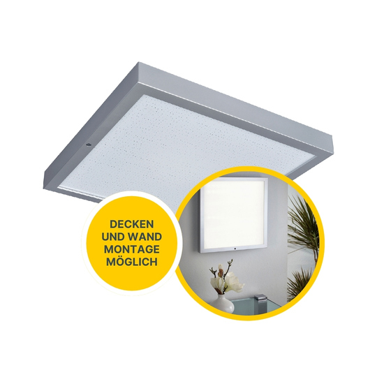 LED SmartHome Deckenleuchte per Fernbedienung und App steuerbar LED SmartHome Deckenleuchte per Fernbedienung und App steuerbar