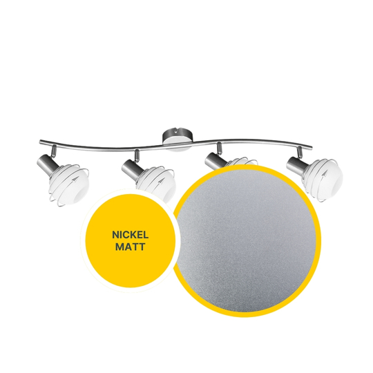  Daria Deckenleuchte E14 Max.40W Satin/Weiß