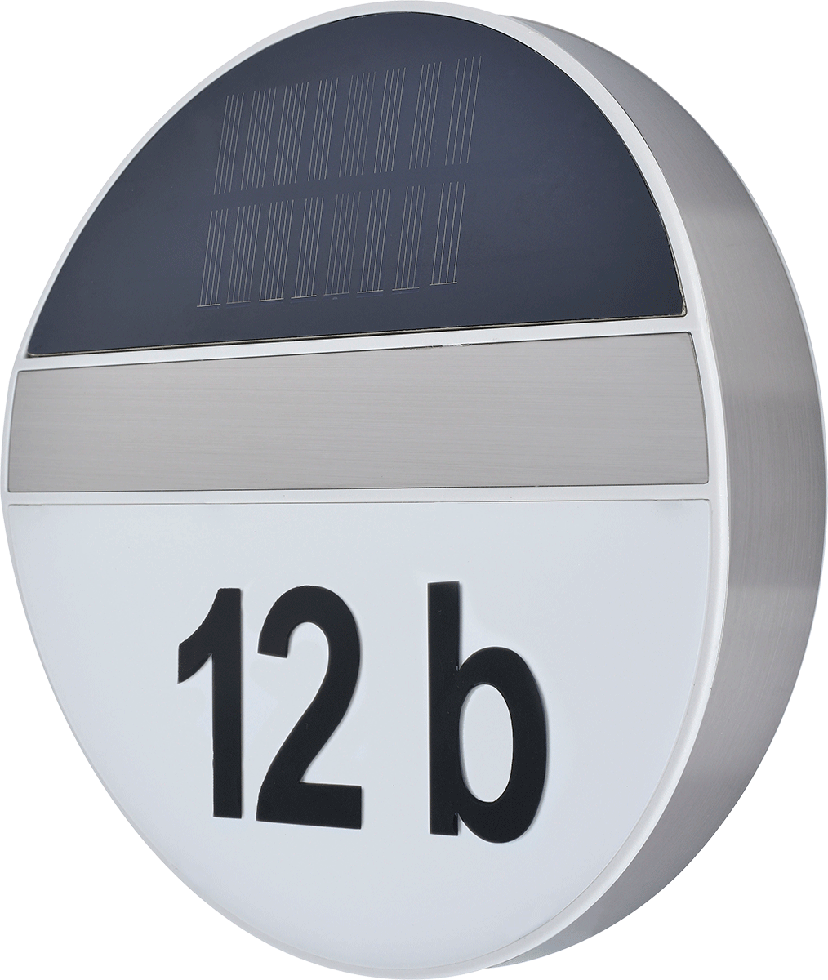 Solar Hausnummer SH06 B-Ware Solar Hausnummer SH06 B-Ware