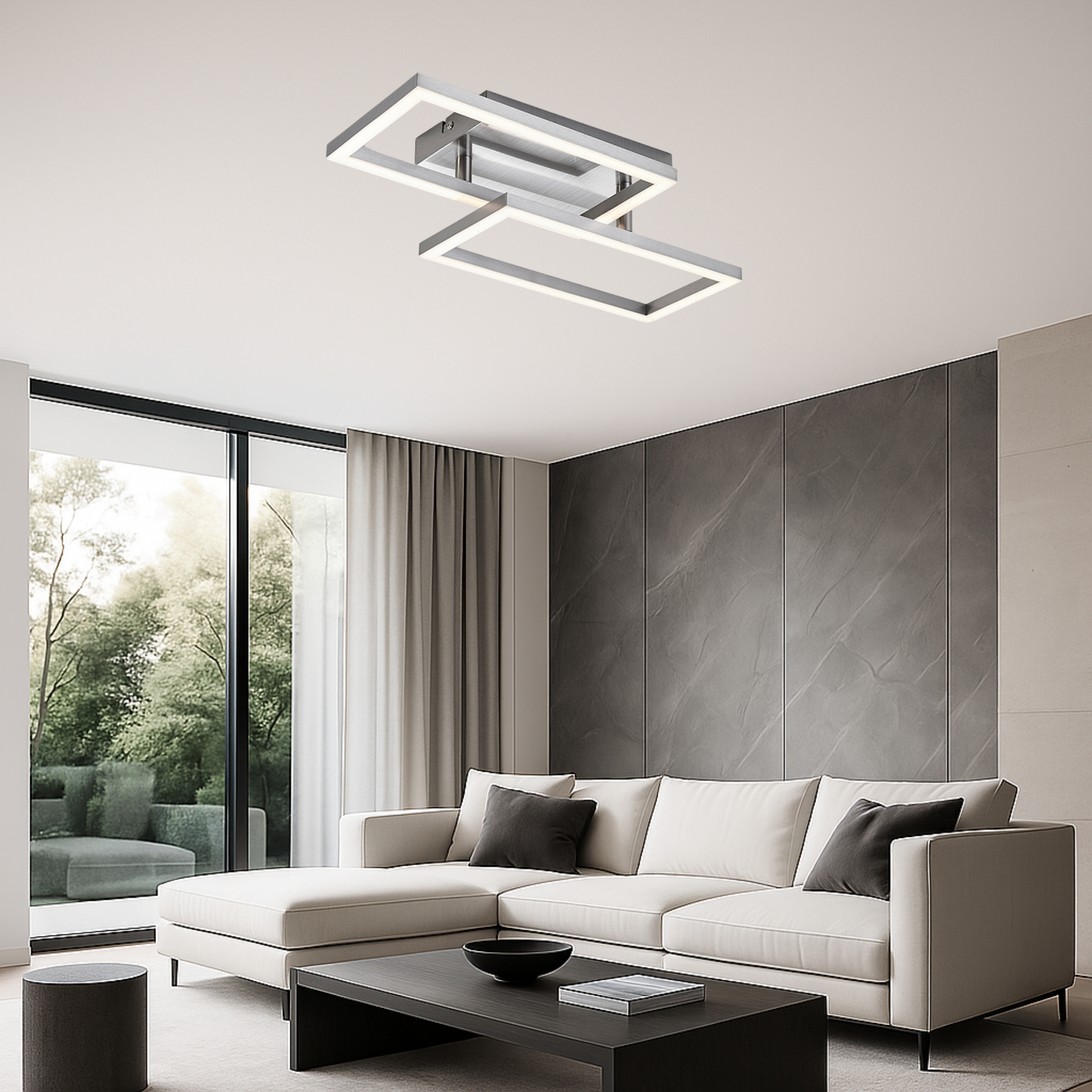 Wohnzimmer, Innenarchitektur, Couch, Deckenleuchte, Tabelle, 