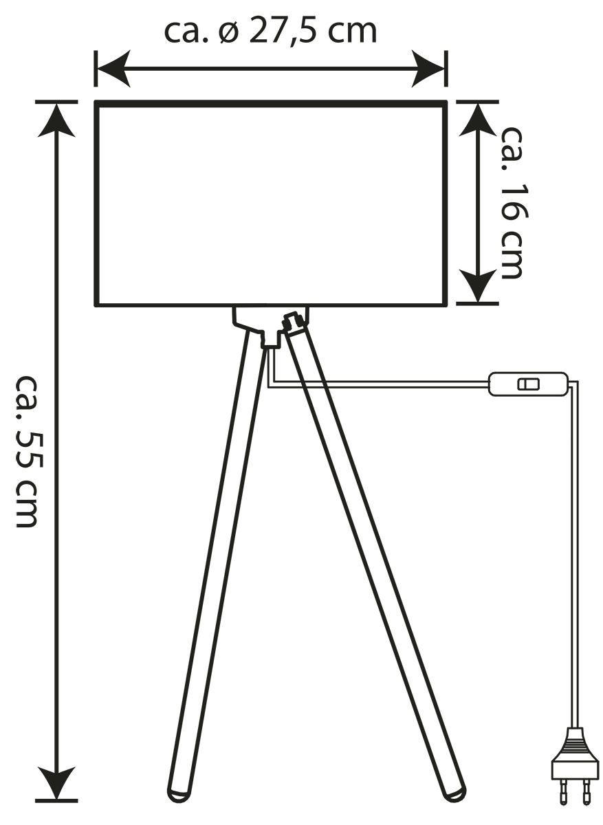 Tischleuchte skandinavisch T170 Tischleuchte skandinavisch T170