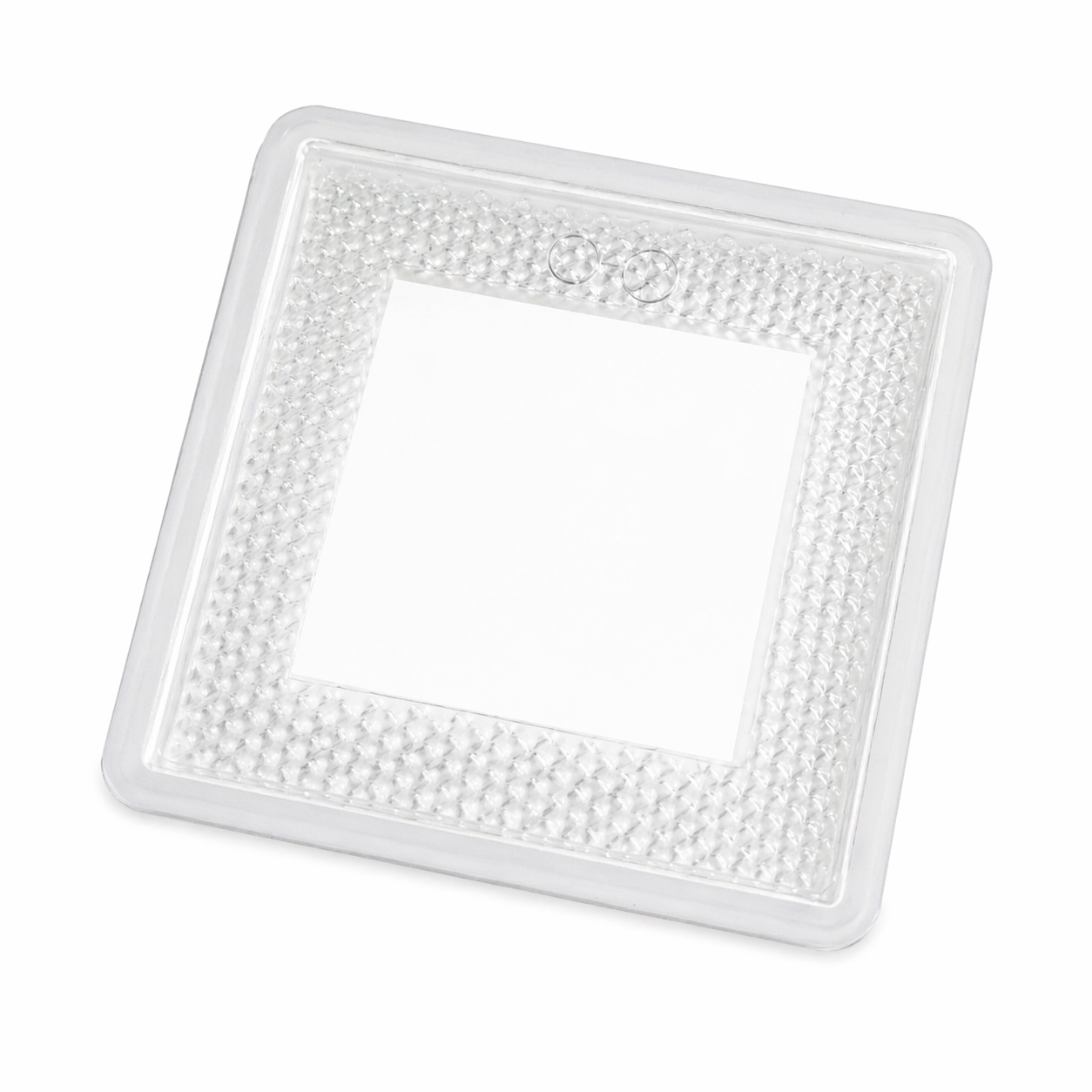 Glasabdeckung mit Silikonrand für MeLiTec SEL05 SEL06 Ersatzteil