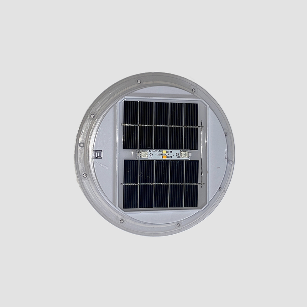 Unterteil mit Solarmodul OHNE USB - 2022 LK14-3, LK15-3, LK18-3