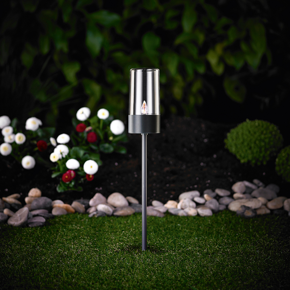 Edelstahl Solarfackel SO28-1 B-Ware Edelstahl Solarfackel SO28-1 B-Ware
