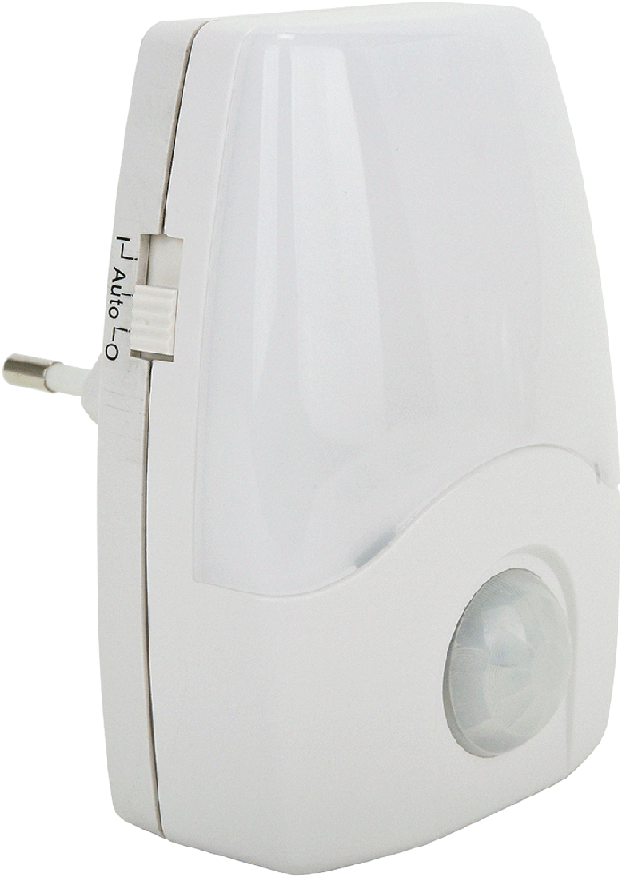 MeLiTec LED Steckernachtlicht N19 mit Bewegungsmelder, weiß