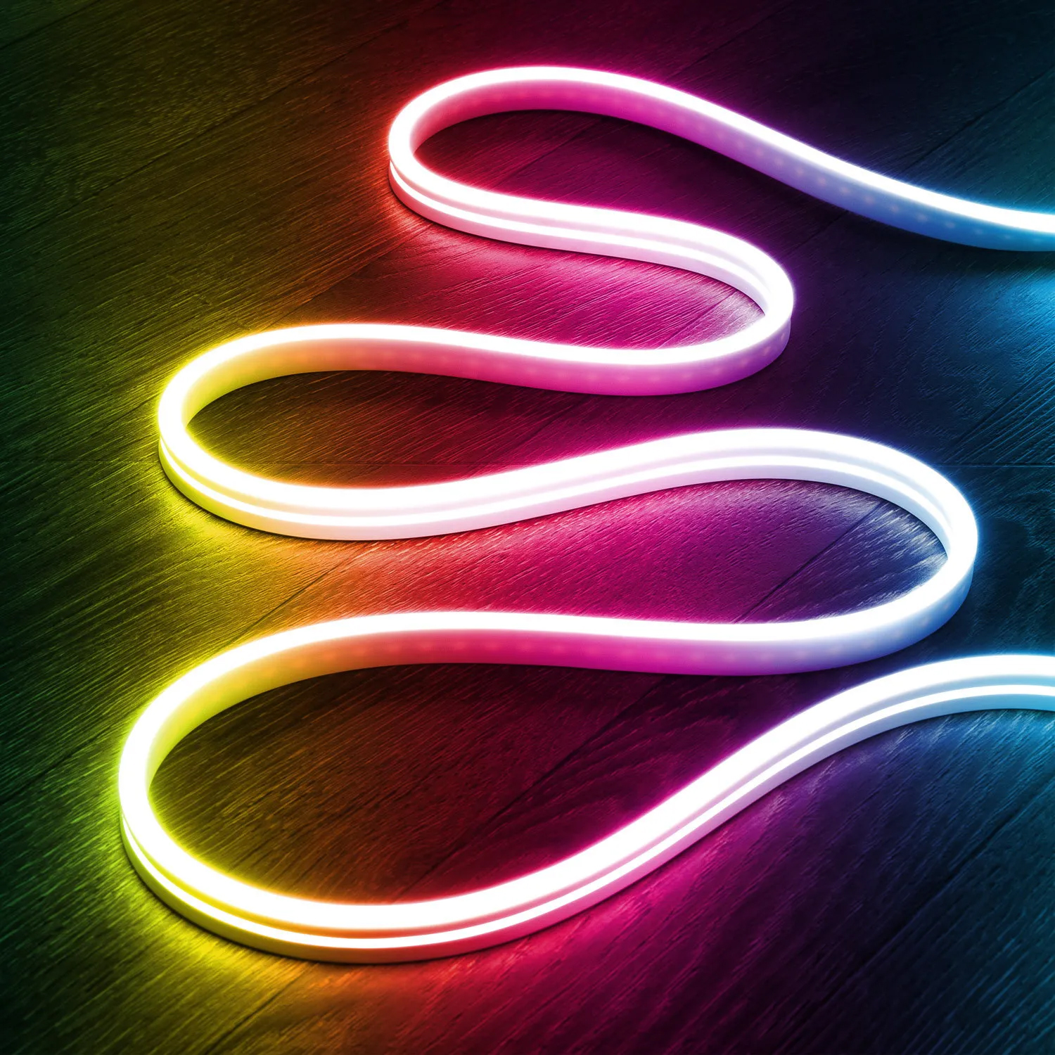 MeLiTec MeLiTec LED Neon Streifen RGB ML05 , 3m lang, mit Tuya WiFi und IR-FB MeLiTec MeLiTec LED Neon Streifen RGB ML05 , 3m lang, mit Tuya WiFi und IR-FB