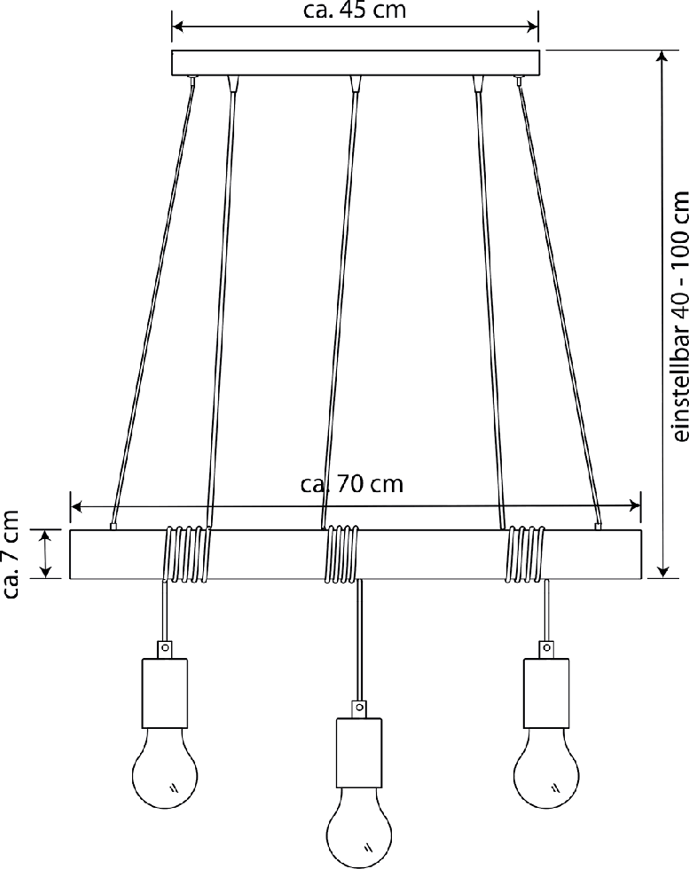 Holz Pendelleuchte DP25 B-Ware Holz Pendelleuchte DP25 B-Ware