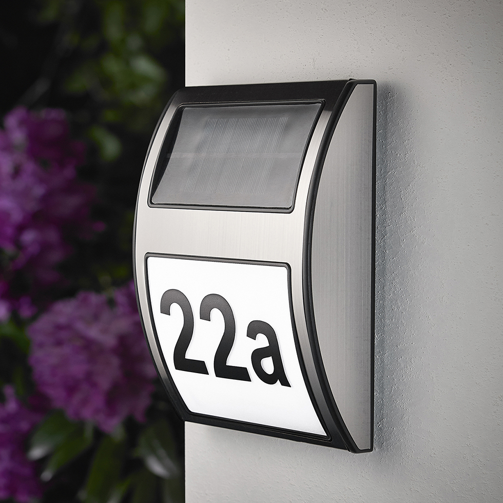 Solar Hausnummer SH08 B-Ware