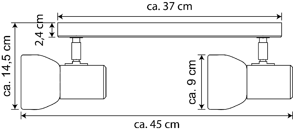 Holz Wandleuchte Deckenleuchte W15 B-Ware Holz Wandleuchte Deckenleuchte W15 B-Ware