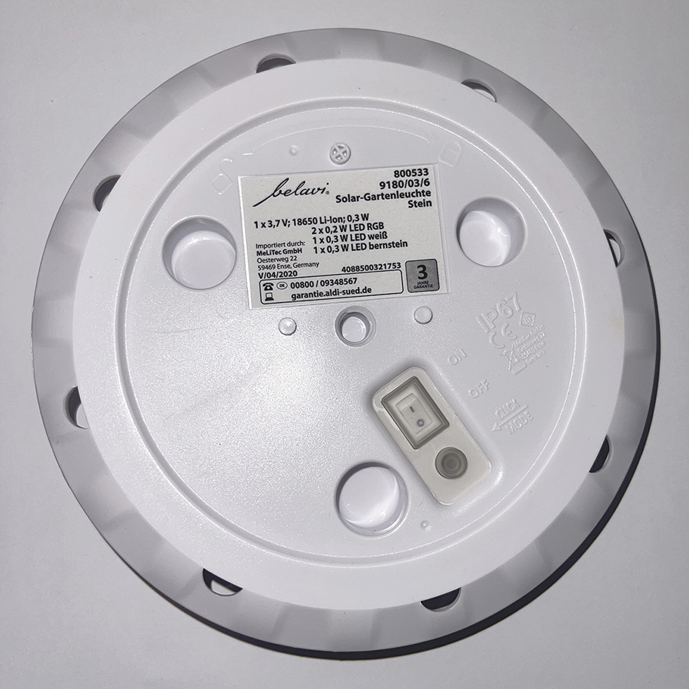 MeLiTec Unterteil mit Solarmodul "LK" Gartenleuchten ohne USB MeLiTec Unterteil mit Solarmodul "LK" Gartenleuchten ohne USB