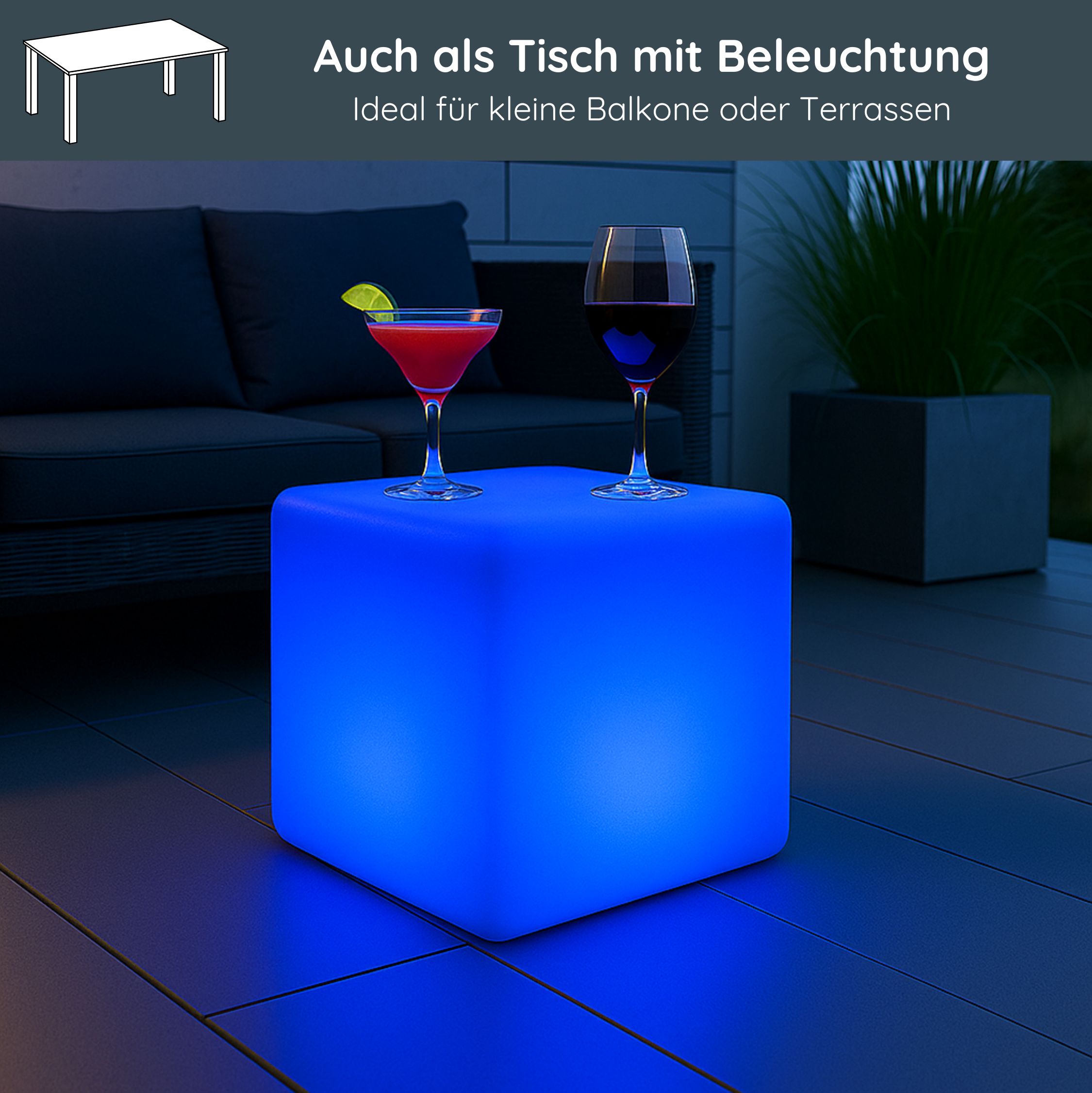 Glas, Mobiliar, Pflanze, Couch, Glas, Mobiliar, Pflanze, Couch, Hinterhof, Hof, Gras, Rasen, Garten, 