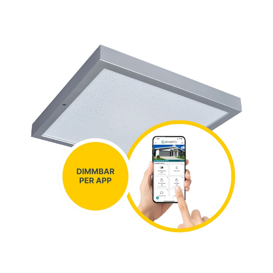 LED SmartHome Deckenleuchte per Fernbedienung und App steuerbar LED SmartHome Deckenleuchte per Fernbedienung und App steuerbar