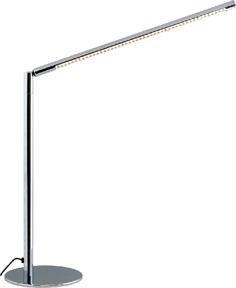 LED Schreibtischleuchte T36-8 chrom