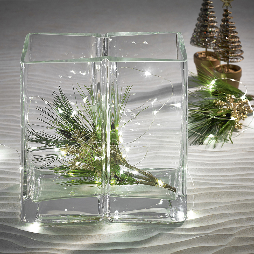 MeLiTec 50 LED Lichterkette Silber MeLiTec 50 LED Lichterkette Silber