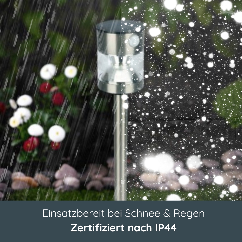 MeLiTec Solar Gartenleuchte SO49 Bewegungsmelder Wasser, Beleuchtung, Maschine,