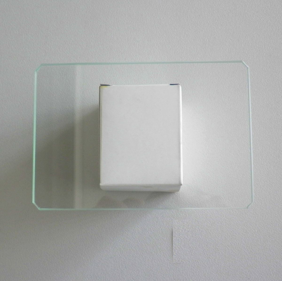 Glasscheibe für LED Strahler 124 und 126