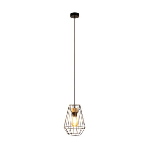 SPOT Light Endorfina Pendelleuchte E27 Max.60W Schwarz/Eiche Geölt/Schwarz PVC SPOT Light Endorfina Pendelleuchte E27 Max.60W Schwarz/Eiche Geölt/Schwarz PVC