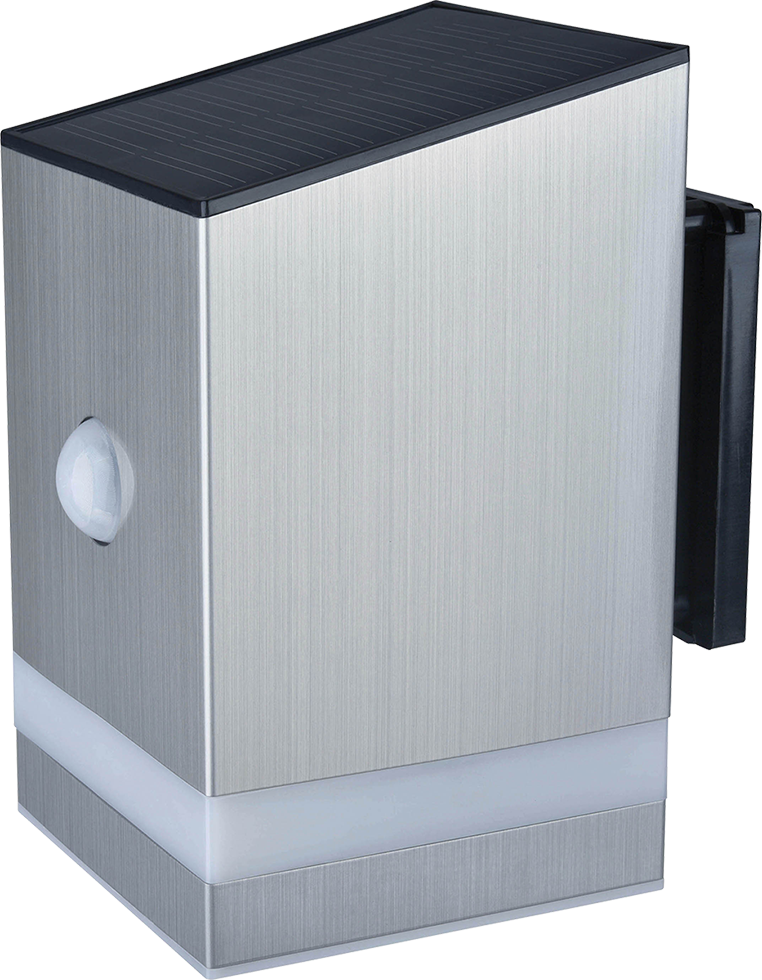 MeLiTec Solar LED Wandleuchte SO23-1 mit Bewegungsmelder, Edelstahl, silber MeLiTec Solar LED Wandleuchte SO23-1 mit Bewegungsmelder, Edelstahl, silber