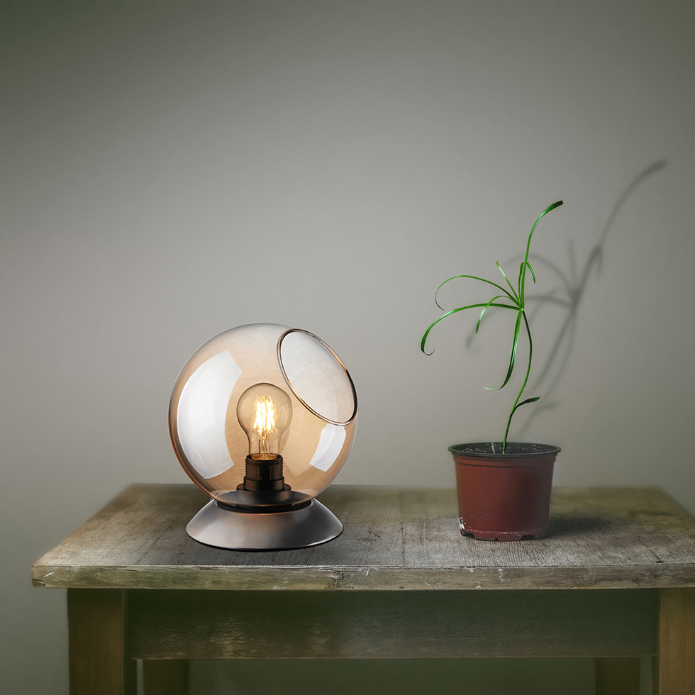 Glas Tischleuchte T177 B-Ware Glas Tischleuchte T177 B-Ware