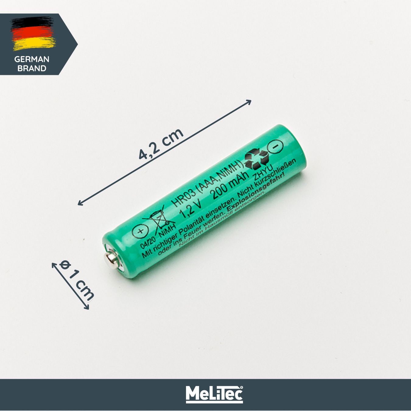 Akku AAA 200mAh 1.2 V Akku AAA 200mAh 1.2 V