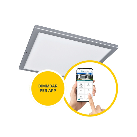  LED SmartHome Deckenleuchte per Fernbedienung und App steuerbar