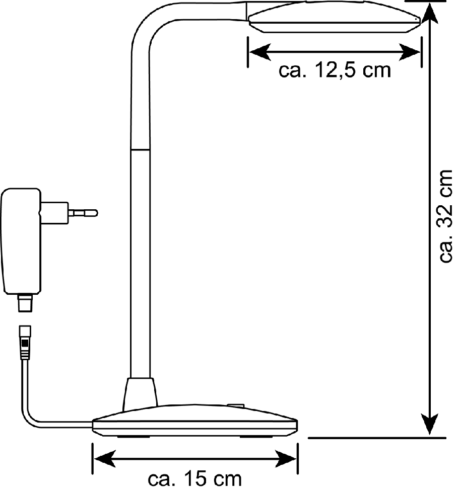  LED Tageslichtleuchte T143-2, B-Ware